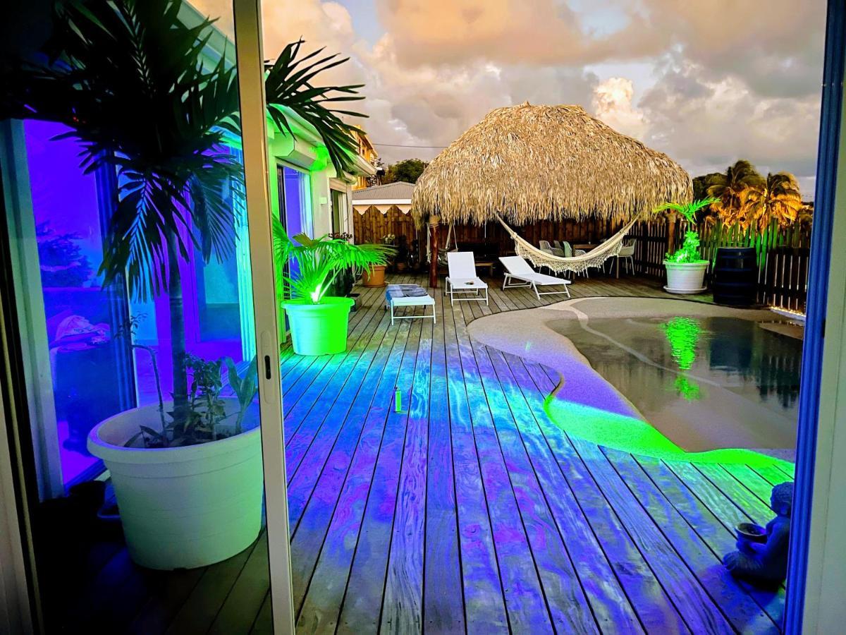 Villa Amaryllis luxueuse,piscine,vue mer,plage Sainte-Luce Extérieur photo