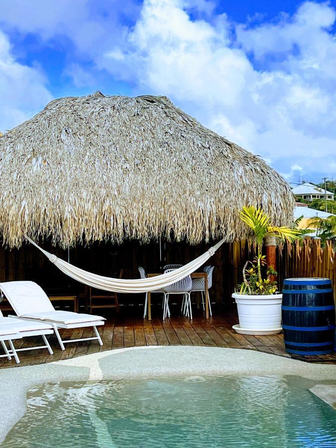 Villa Amaryllis luxueuse,piscine,vue mer,plage Sainte-Luce Extérieur photo