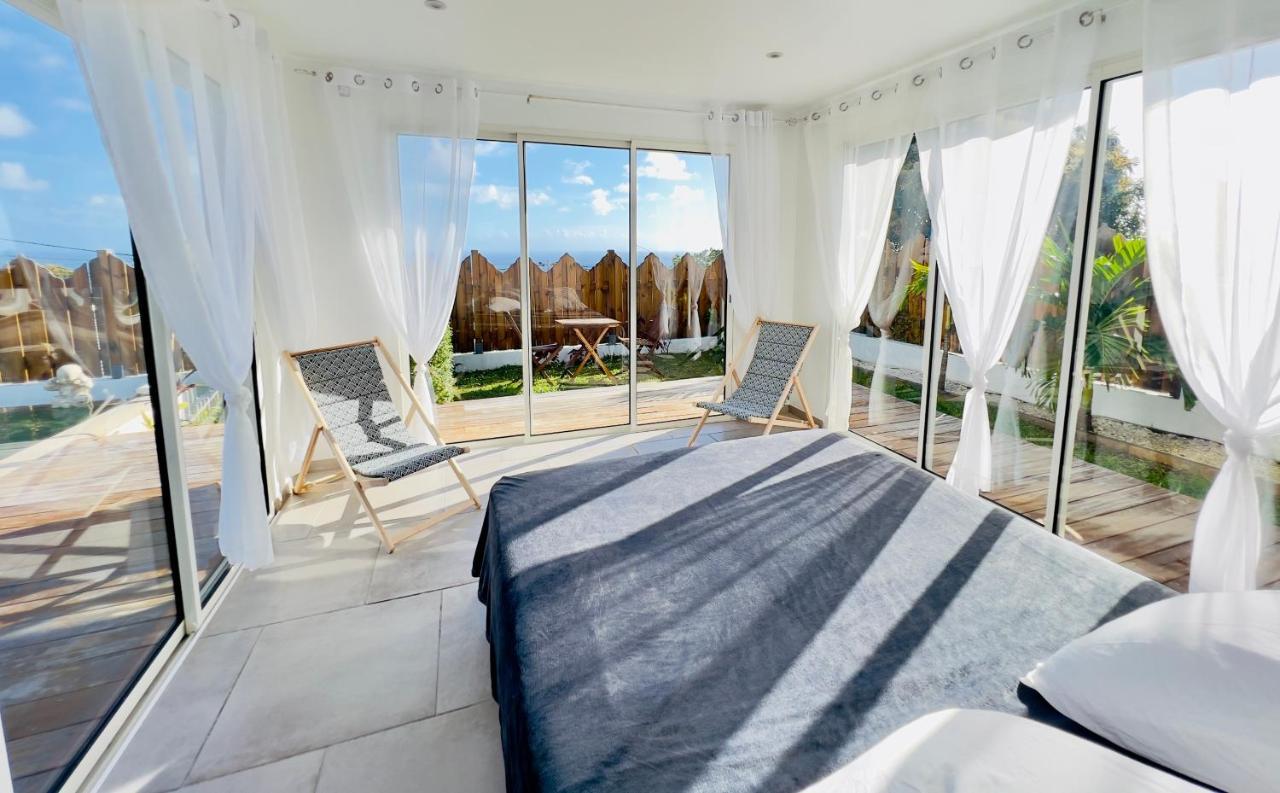 Villa Amaryllis luxueuse,piscine,vue mer,plage Sainte-Luce Extérieur photo