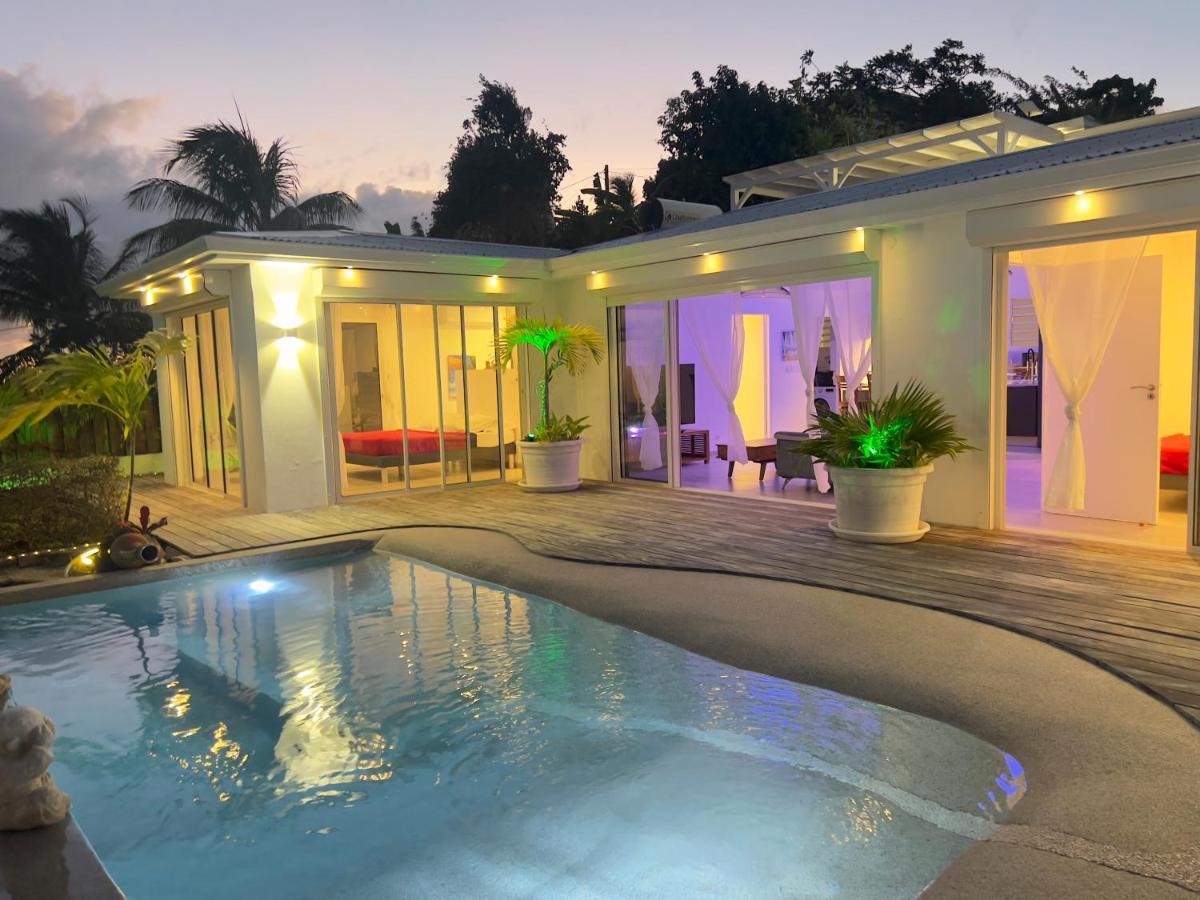 Villa Amaryllis luxueuse,piscine,vue mer,plage Sainte-Luce Extérieur photo