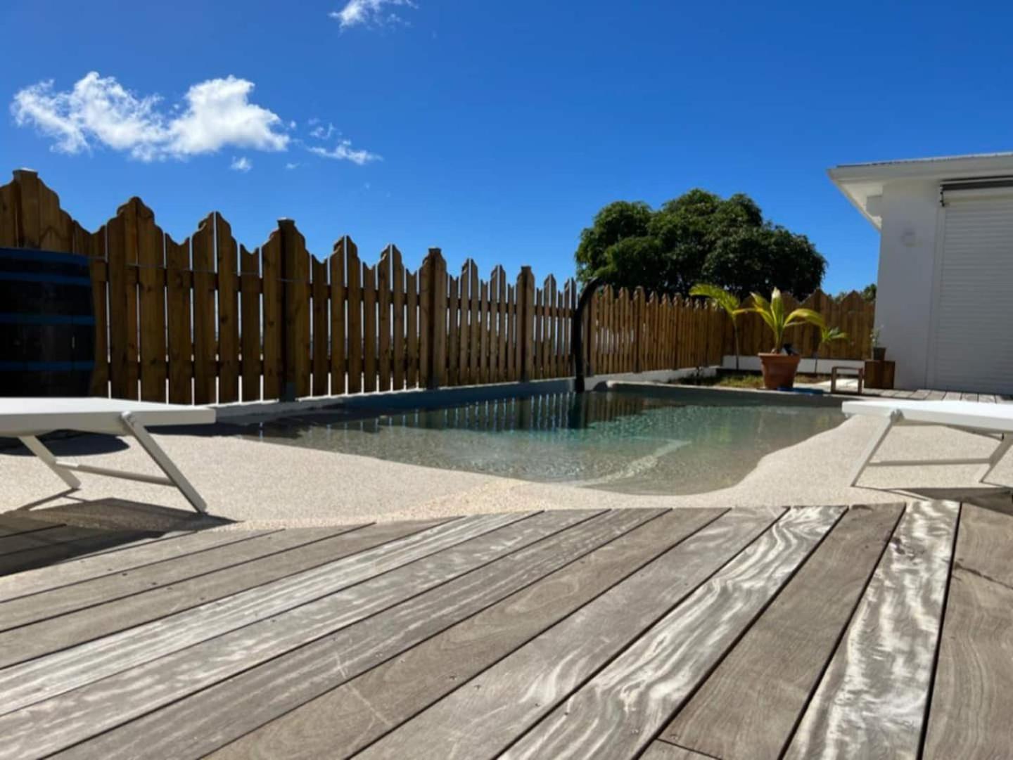 Villa Amaryllis luxueuse,piscine,vue mer,plage Sainte-Luce Extérieur photo