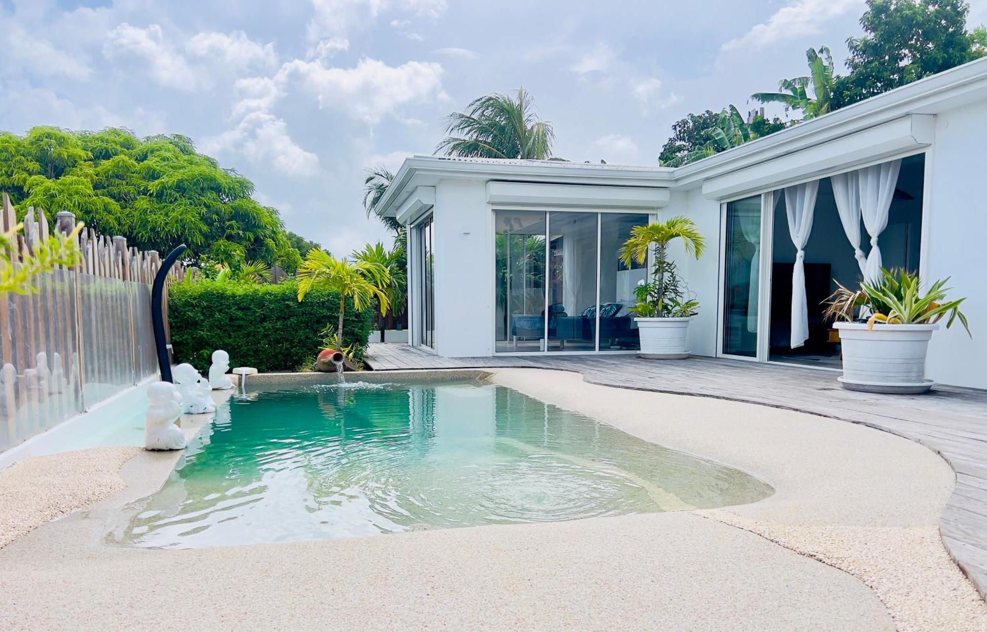 Villa Amaryllis luxueuse,piscine,vue mer,plage Sainte-Luce Extérieur photo