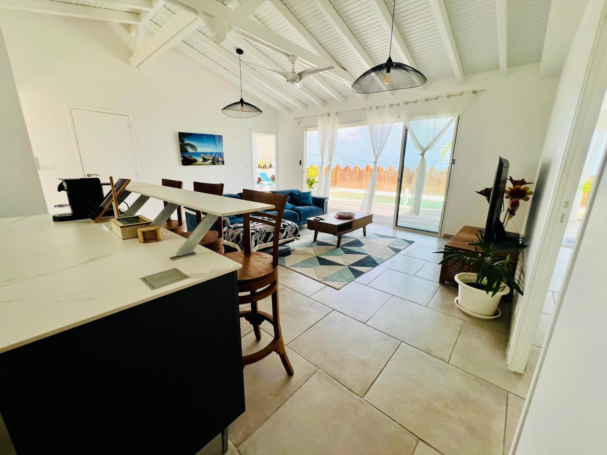 Villa Amaryllis luxueuse,piscine,vue mer,plage Sainte-Luce Extérieur photo