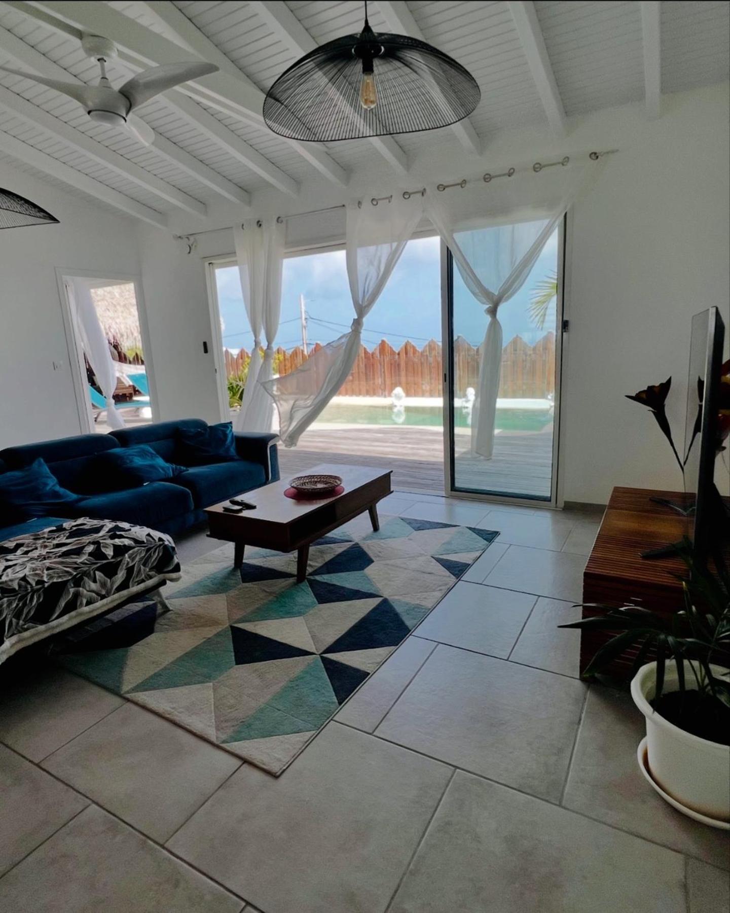 Villa Amaryllis luxueuse,piscine,vue mer,plage Sainte-Luce Extérieur photo