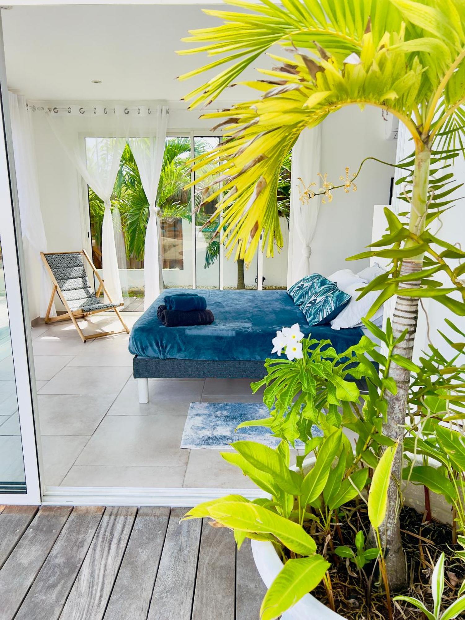 Villa Amaryllis luxueuse,piscine,vue mer,plage Sainte-Luce Extérieur photo